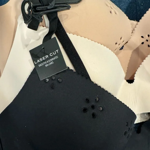 Tahari Laser Cut Molded Bra - 3 Pack 36 C - Picture 4 of 4